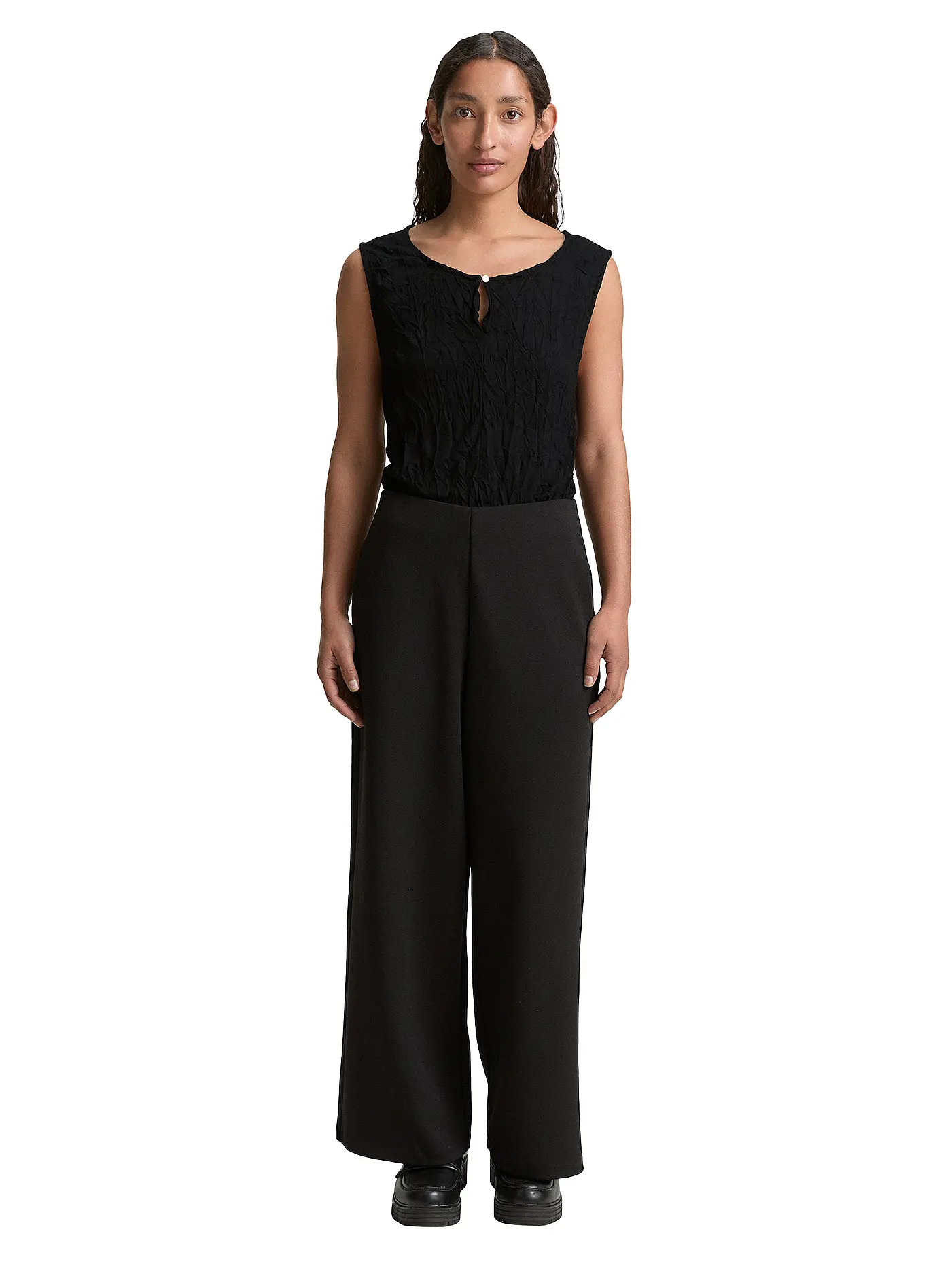 TOM TAILOR | Top | schwarz